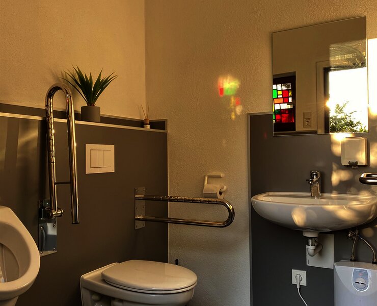 Toilette in Longkamp