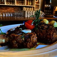 Gericht im Restaurant