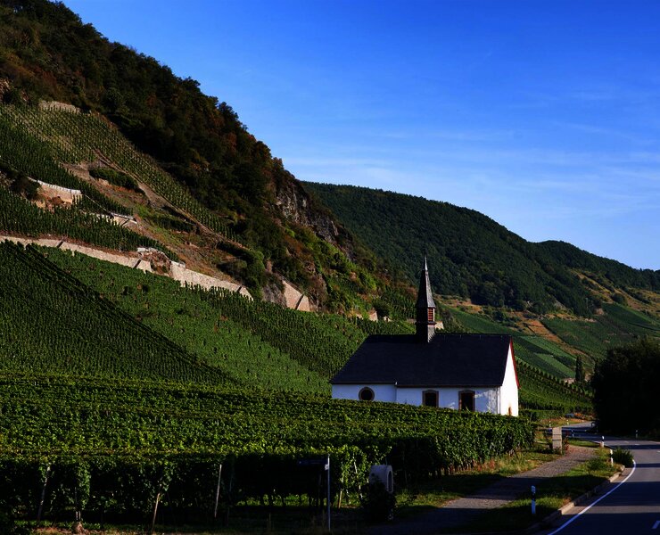 Märtyrerkapelle in den Weinbergen