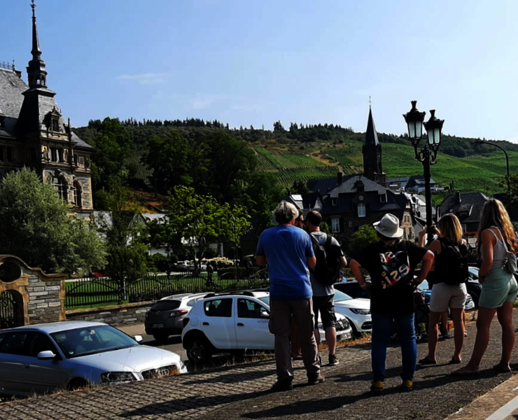 Aussicht auf Schloss Lieser