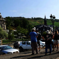 Aussicht auf Schloss Lieser