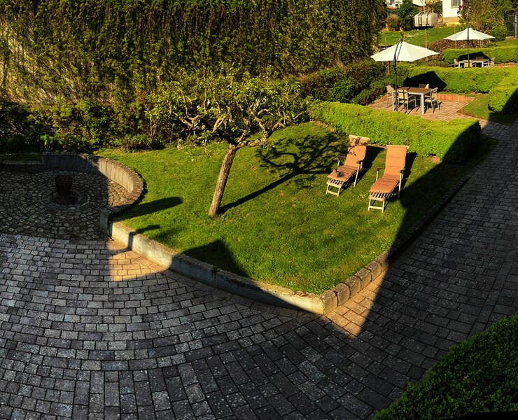 Gartenplatz  Panoramabild