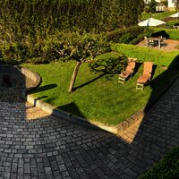 Gartenplatz  Panoramabild
