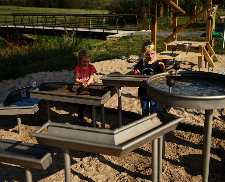 Wasserspaß Mehrgenerationenpark Osann-Monzel