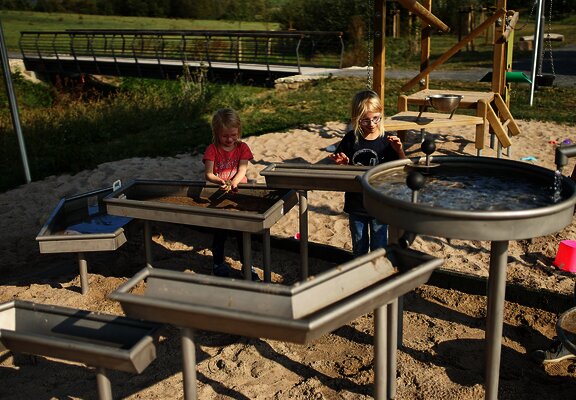 Wasserspaß Mehrgenerationenpark Osann-Monzel