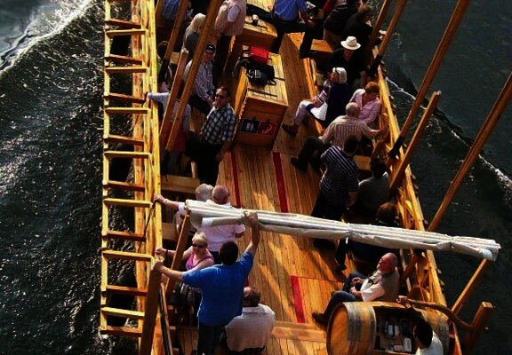 Nachgebautes-Römerschiff