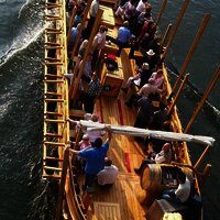 Nachgebautes-Römerschiff