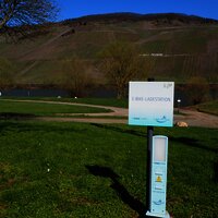 E-Bike Ladestation am Moselufer