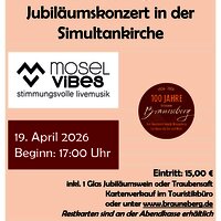 Jubiläumskonzert Brauneberg