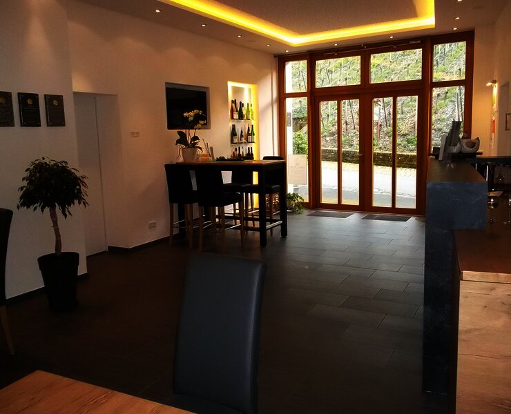 Innenansicht der Vinothek