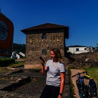 Lauschtour am Mosel-Radweg Villa Rustica in Mehring