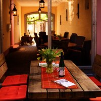 Essen im Weingut