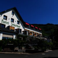 Seitliche Hausansicht