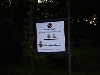 Straußwirtschaft an der Mosel