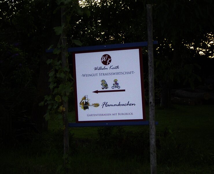 Straußwirtschaft an der Mosel