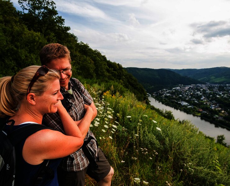 Blick vom Kirster Grat in Richtung Traben-Trarbach