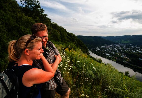 Blick vom Kirster Grat in Richtung Traben-Trarbach