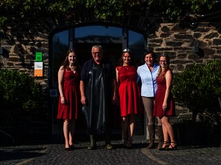 Weinköniginnen im Auswahl