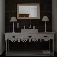 delux apartment 1.og  Bad