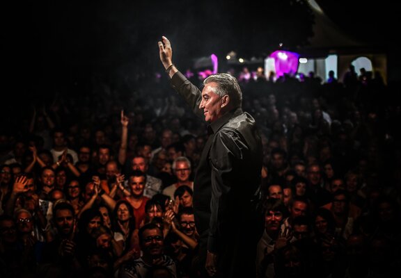 Thomas Kiessling vor Publikum