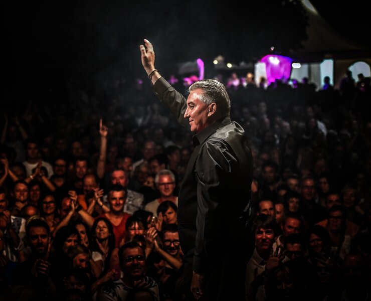 Thomas Kiessling vor Publikum