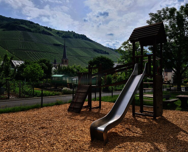 Spielplatz Rutsche