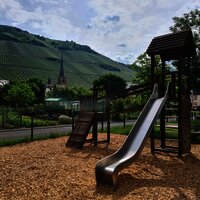 Spielplatz Rutsche