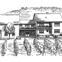 Zeichnung Ansicht Weingut