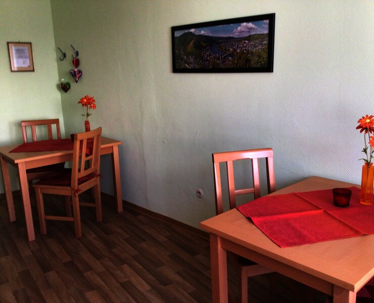 Aufenthalts- und Frühstücksraum