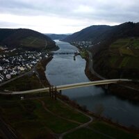 Aussicht auf Neef vom Petersberg