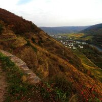 Blick vom Apolloweg in moselaufwärts Richtung Valwig