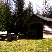 Schutzhütte in Oberkleinich