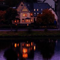Weingut Kerpen in der Dämmerung