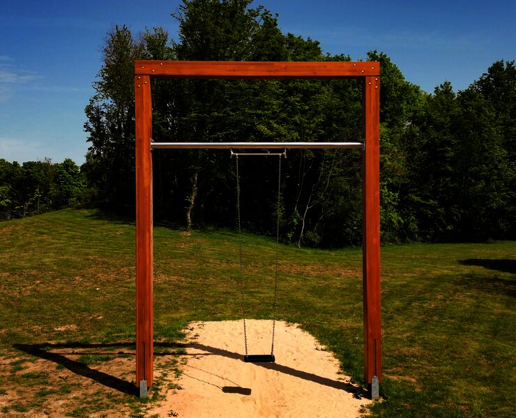 Große Schaukel im Kurpark