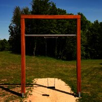 Große Schaukel im Kurpark