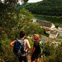 Abstieg vom Hatzenporter Laysteig