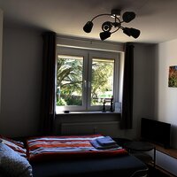 5Wohnzimmer mit Schlafsofa