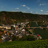 Blick von der Reichsburg Cochem