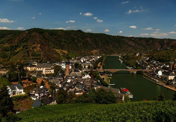 Blick von der Reichsburg Cochem
