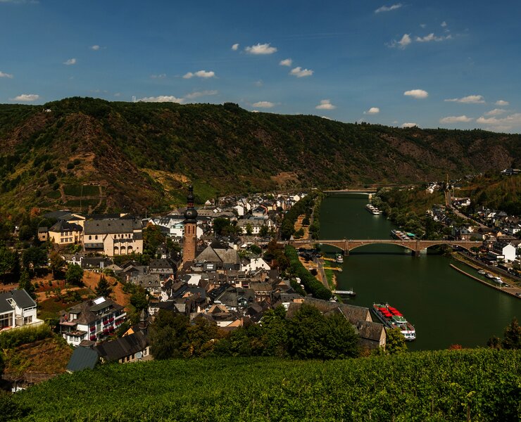 Blick von der Reichsburg Cochem
