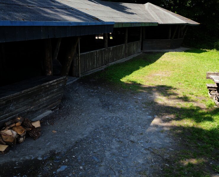 Andeler Schutzhütte Frontansicht