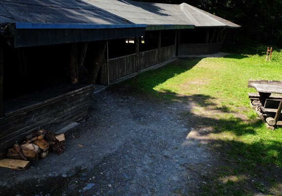 Andeler Schutzhütte Frontansicht