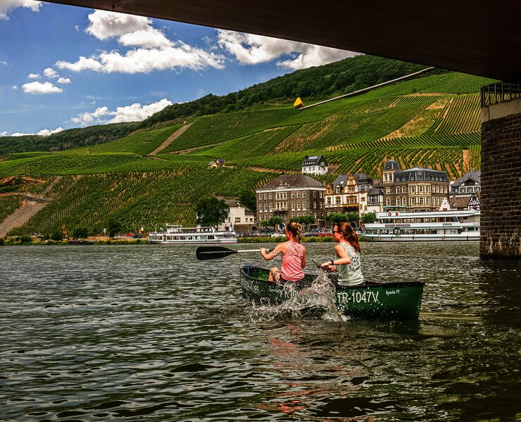 Kanu in Bernkastel