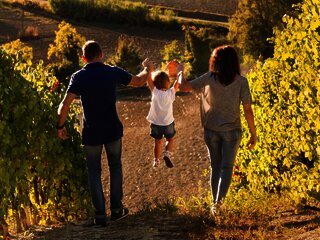 Familien im Weinberg