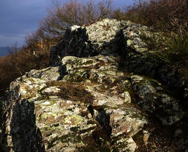 Felsformation an der Bresgenruh