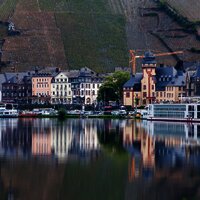 Mosel und Stadtblick