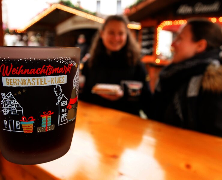 Stimmung auf dem Weihnachtsmarkt