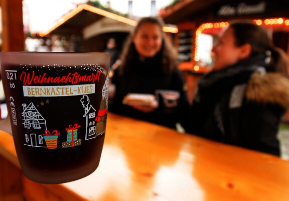 Stimmung auf dem Weihnachtsmarkt