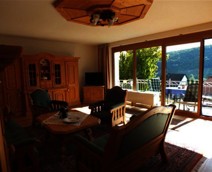 Wohnzimmer Ferienwohnung Anemone