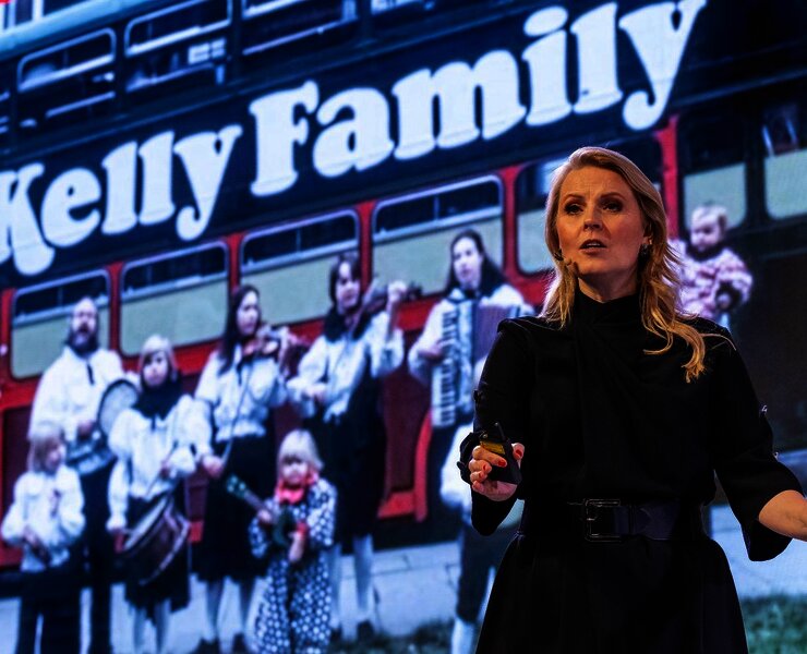 Patricia Kelly auf der Bühne